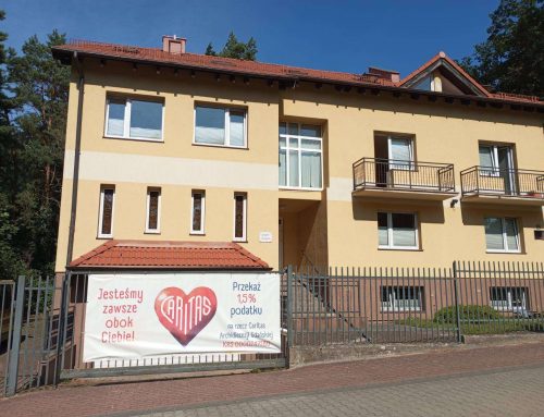 „Wymiana kotła opalanego eko groszkiem na kocioł na pellet drzewny wraz modułem zdalnego sterowania w domu formacyjnym Caritas Archidiecezji Gdańskiej w Jastrzębiej Górze”